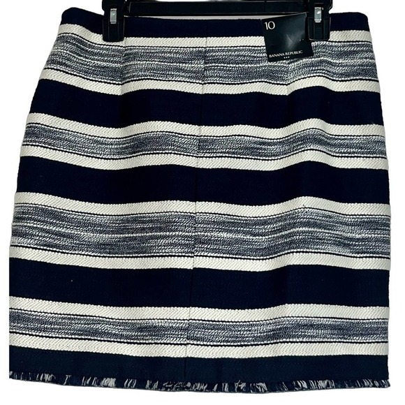 Banana Republic Womens Fringe Jacquard A-Line Skirt - Picture 1 of 5